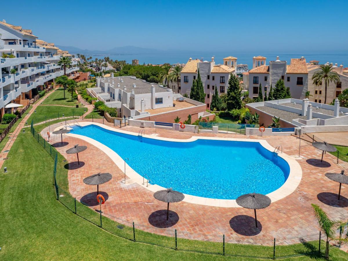 2307-Amazing 2Bedrooms Sea View Pool View Manilva Exterior photo